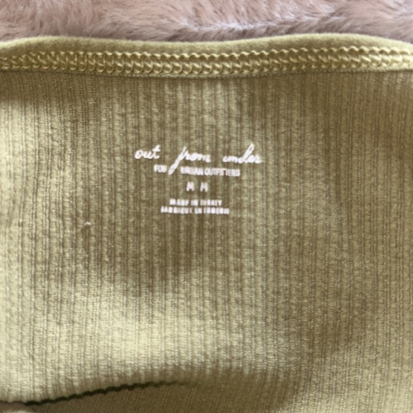 Green out from under Urban outfitters, halter ripped top! - Picture 2 of 2